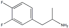 1-(3,4-difluorophenyl)propan-2-amine Struktur