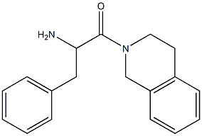 1-(3,4-dihydroisoquinolin-2(1H)-yl)-1-oxo-3-phenylpropan-2-amine Struktur