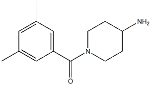 1-(3,5-dimethylbenzoyl)piperidin-4-amine Struktur