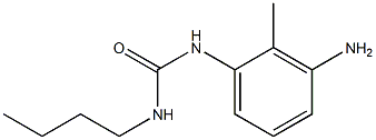 1-(3-amino-2-methylphenyl)-3-butylurea Struktur