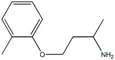 1-(3-aminobutoxy)-2-methylbenzene Struktur