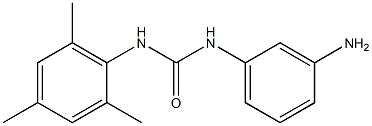 1-(3-aminophenyl)-3-(2,4,6-trimethylphenyl)urea Struktur