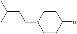 1-(3-methylbutyl)piperidin-4-one Struktur