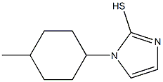 1-(4-methylcyclohexyl)-1H-imidazole-2-thiol Struktur