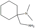 1-(aminomethyl)-N,N-dimethylcyclohexan-1-amine Struktur