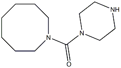 1-(piperazin-1-ylcarbonyl)azocane Struktur