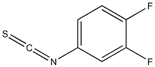 1,2-difluoro-4-isothiocyanatobenzene Struktur