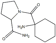 1-[(1-aminocyclohexyl)carbonyl]pyrrolidine-2-carboxamide Struktur