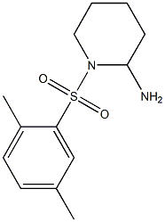 1-[(2,5-dimethylbenzene)sulfonyl]piperidin-2-amine Struktur