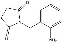 1-[(2-aminophenyl)methyl]pyrrolidine-2,5-dione Struktur