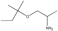 1-[(2-methylbutan-2-yl)oxy]propan-2-amine Struktur