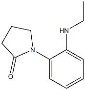 1-[2-(ethylamino)phenyl]pyrrolidin-2-one Struktur