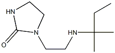 1-{2-[(2-methylbutan-2-yl)amino]ethyl}imidazolidin-2-one Struktur