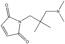 1-{2-[(dimethylamino)methyl]-2-methylpropyl}-2,5-dihydro-1H-pyrrole-2,5-dione Struktur