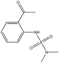 1-{2-[(dimethylsulfamoyl)amino]phenyl}ethan-1-one Struktur