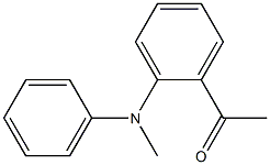 1-{2-[methyl(phenyl)amino]phenyl}ethan-1-one Struktur