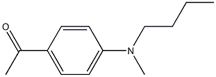 1-{4-[butyl(methyl)amino]phenyl}ethan-1-one Struktur