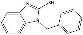 1-benzyl-1H-1,3-benzodiazole-2-thiol Struktur