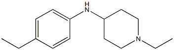 1-ethyl-N-(4-ethylphenyl)piperidin-4-amine Struktur