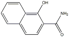 1-hydroxynaphthalene-2-carboxamide Struktur