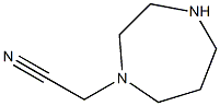 2-(1,4-diazepan-1-yl)acetonitrile Struktur