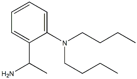 2-(1-aminoethyl)-N,N-dibutylaniline Struktur