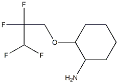 2-(2,2,3,3-tetrafluoropropoxy)cyclohexan-1-amine Struktur