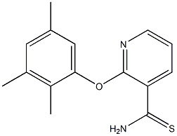 2-(2,3,5-trimethylphenoxy)pyridine-3-carbothioamide Struktur