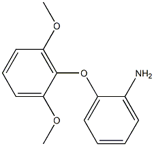 2-(2,6-dimethoxyphenoxy)aniline Struktur