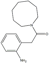 2-(2-aminophenyl)-1-(azocan-1-yl)ethan-1-one Struktur