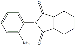 2-(2-aminophenyl)hexahydro-1H-isoindole-1,3(2H)-dione Struktur