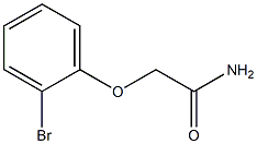 2-(2-bromophenoxy)acetamide Struktur