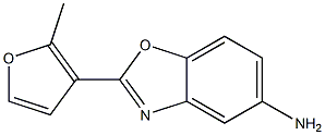 2-(2-methyl-3-furyl)-1,3-benzoxazol-5-amine Struktur