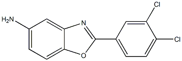 2-(3,4-dichlorophenyl)-1,3-benzoxazol-5-amine Struktur