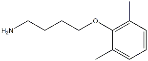 2-(4-aminobutoxy)-1,3-dimethylbenzene Struktur