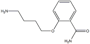 2-(4-aminobutoxy)benzamide Struktur