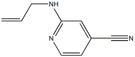 2-(allylamino)isonicotinonitrile Struktur