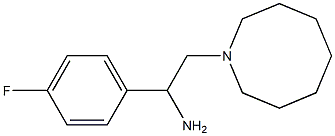 2-(azocan-1-yl)-1-(4-fluorophenyl)ethan-1-amine Struktur