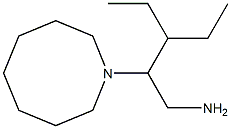 2-(azocan-1-yl)-3-ethylpentan-1-amine Struktur