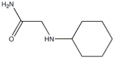 2-(cyclohexylamino)acetamide Struktur