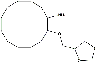 2-(oxolan-2-ylmethoxy)cyclododecan-1-amine Struktur