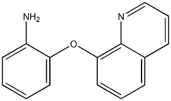 2-(quinolin-8-yloxy)aniline Struktur