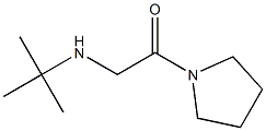 2-(tert-butylamino)-1-(pyrrolidin-1-yl)ethan-1-one Struktur