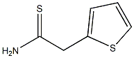 2-(thiophen-2-yl)ethanethioamide Struktur