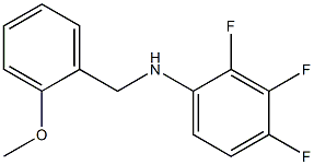 2,3,4-trifluoro-N-[(2-methoxyphenyl)methyl]aniline Struktur