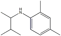 2,4-dimethyl-N-(3-methylbutan-2-yl)aniline Struktur