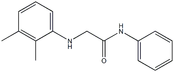 2-[(2,3-dimethylphenyl)amino]-N-phenylacetamide Struktur