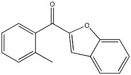 2-[(2-methylphenyl)carbonyl]-1-benzofuran Struktur