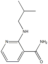 2-[(2-methylpropyl)amino]pyridine-3-carboxamide Struktur