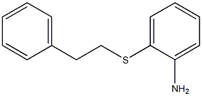 2-[(2-phenylethyl)sulfanyl]aniline Struktur